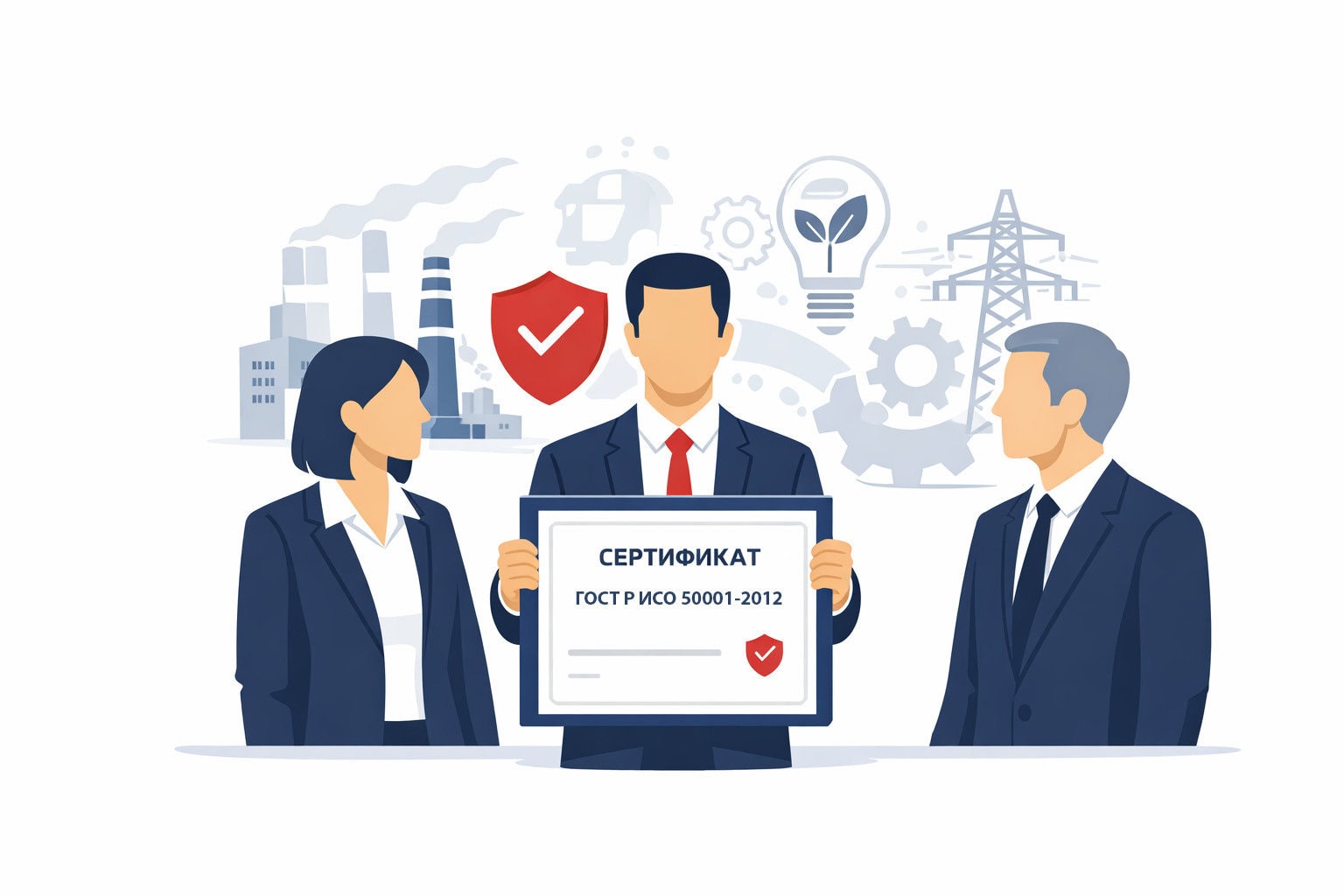 Оформление сертификата ГОСТ Р ИСО 50001-2012 в Курганинске и по всему Курганинскому району Краснодарского края