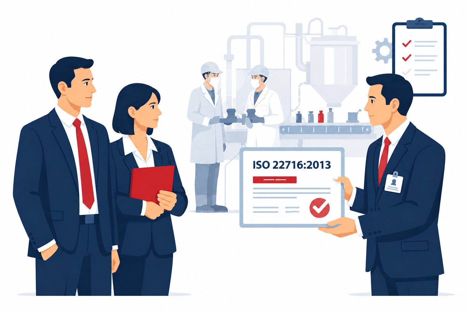 Порядок получения сертификата ISO 22716:2013 в Курганинске